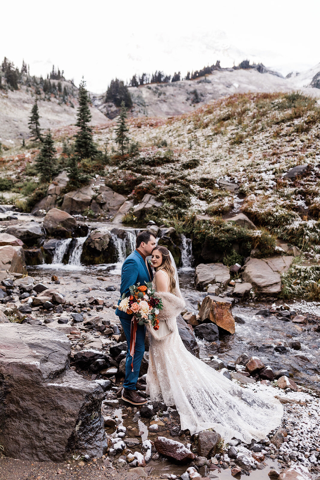 Rainy-Mount-Rainier-National-Park-Intimate-Wedding-103