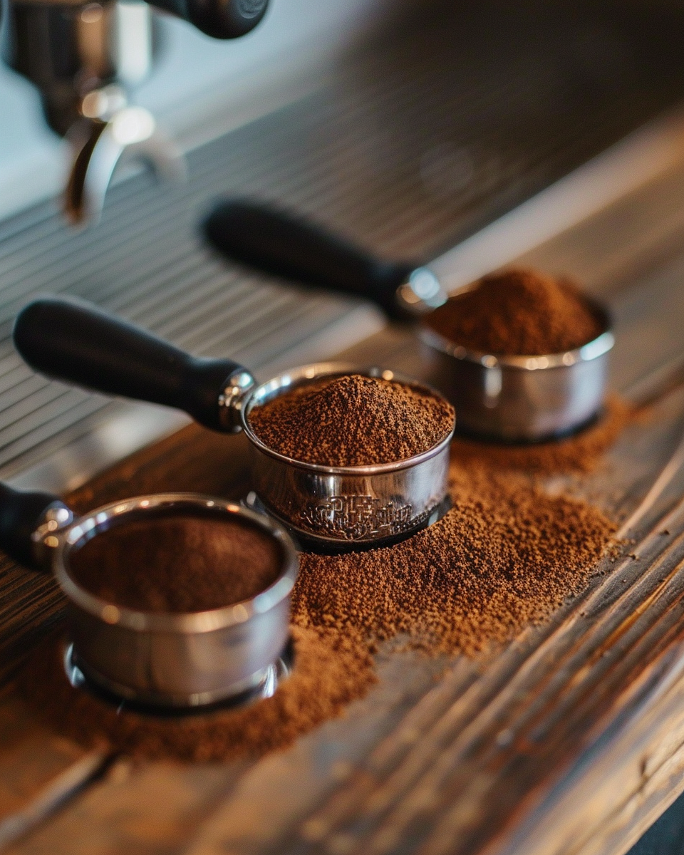 marga888_Close-up_of_portafilters_with_ground_coffee_on_a_woo_096d9bb5-6c11-4116-977e-bccae02eeb0c_3
