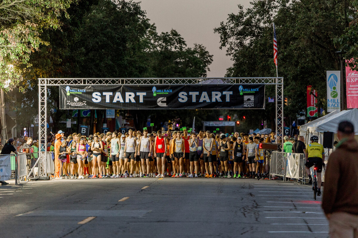 Mill Race Marathon & Half Marathon Columbus, IN Sep 26, 2026 — Columbus, IN