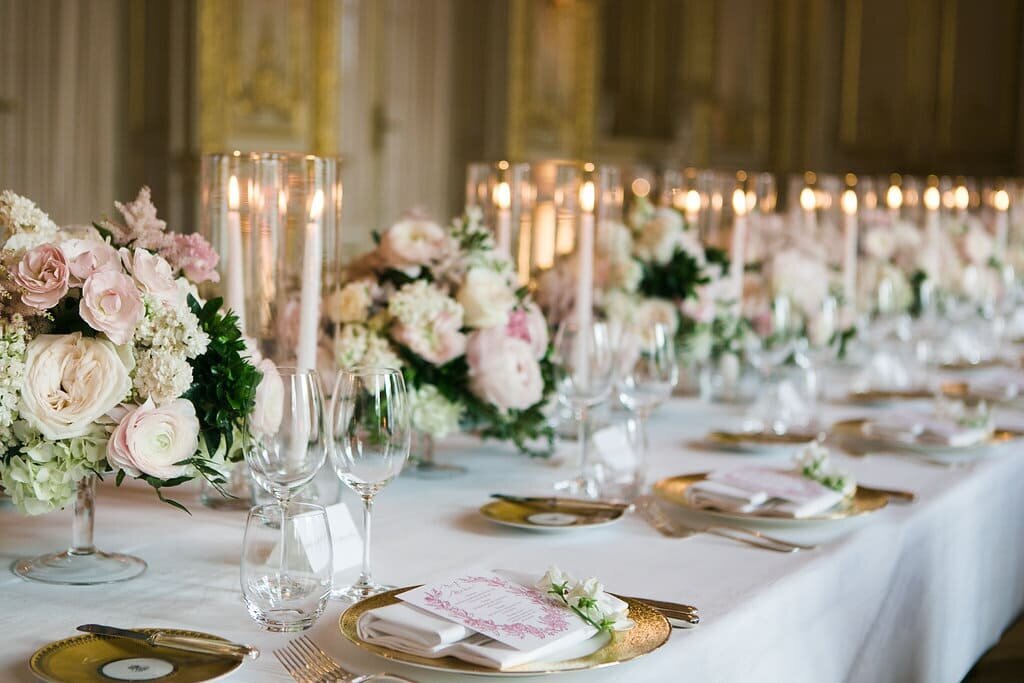 Luxury-Paris-wedding-white-pink-gold