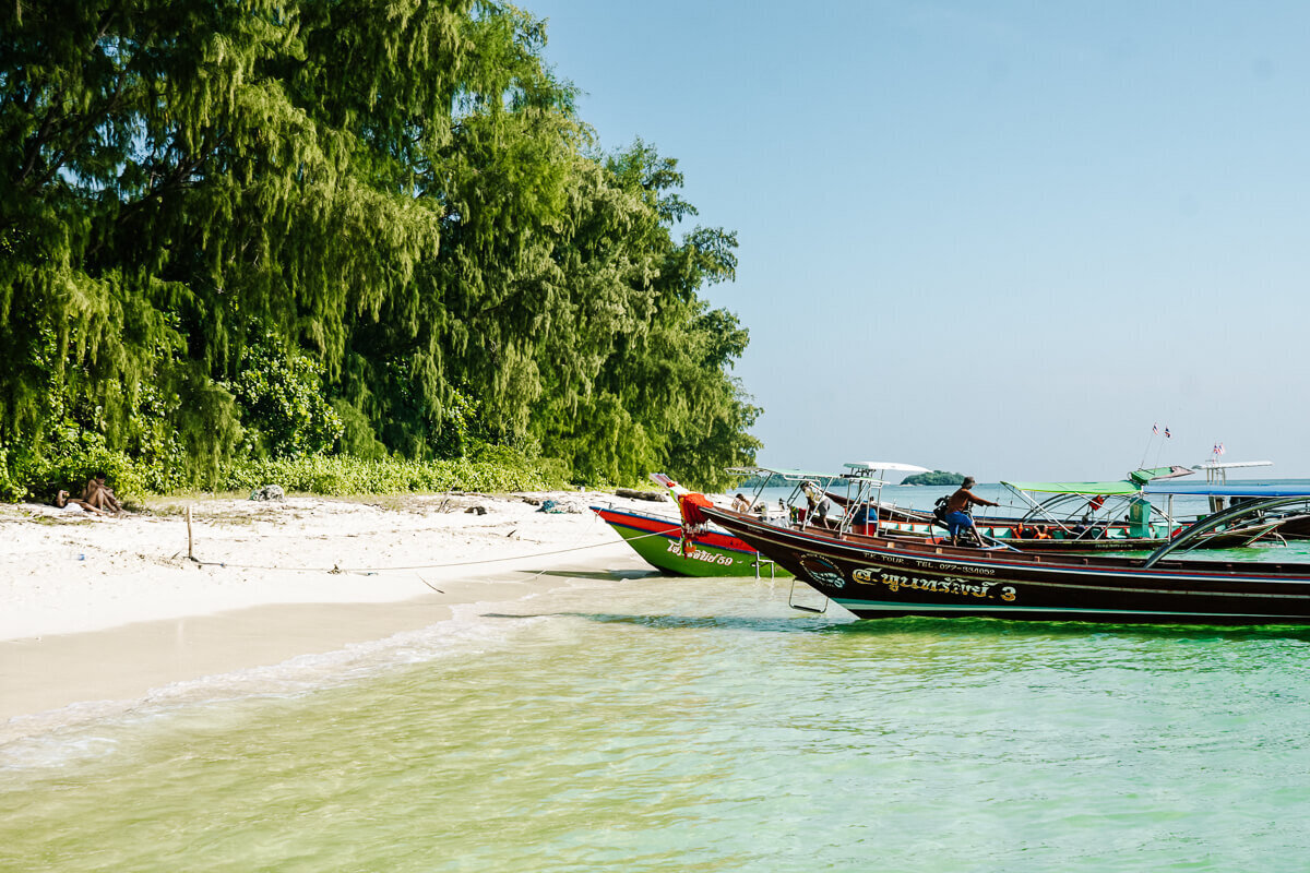 Beaches in Thailand.