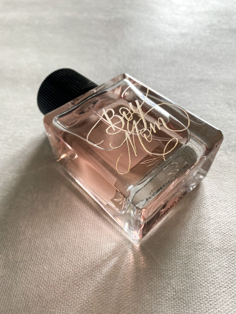 Houston Calligraphy Engraver She Made It Like That Personalized Perfume