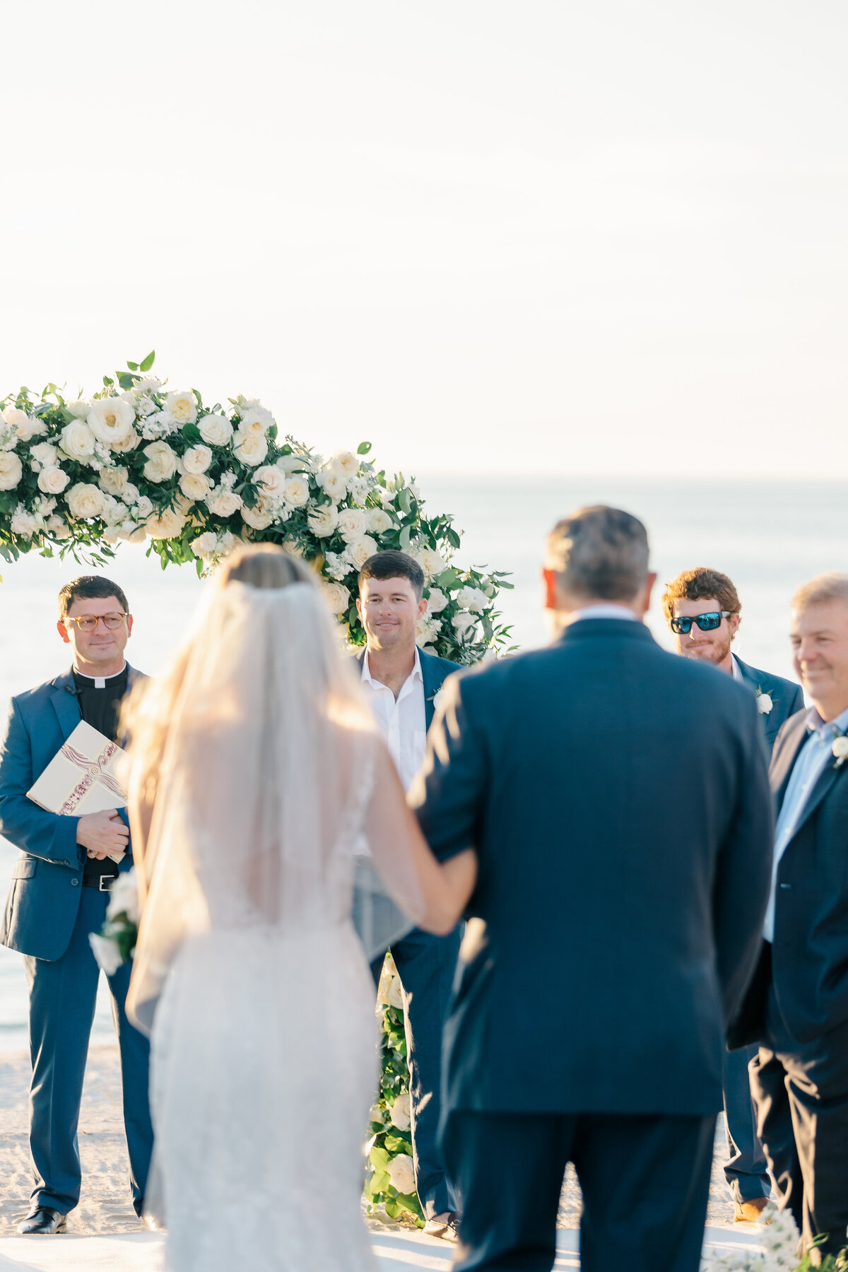 Florida Wedding Groom first look