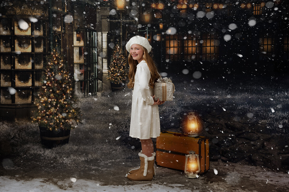 fine art santa photo sessions in Knoxville TN