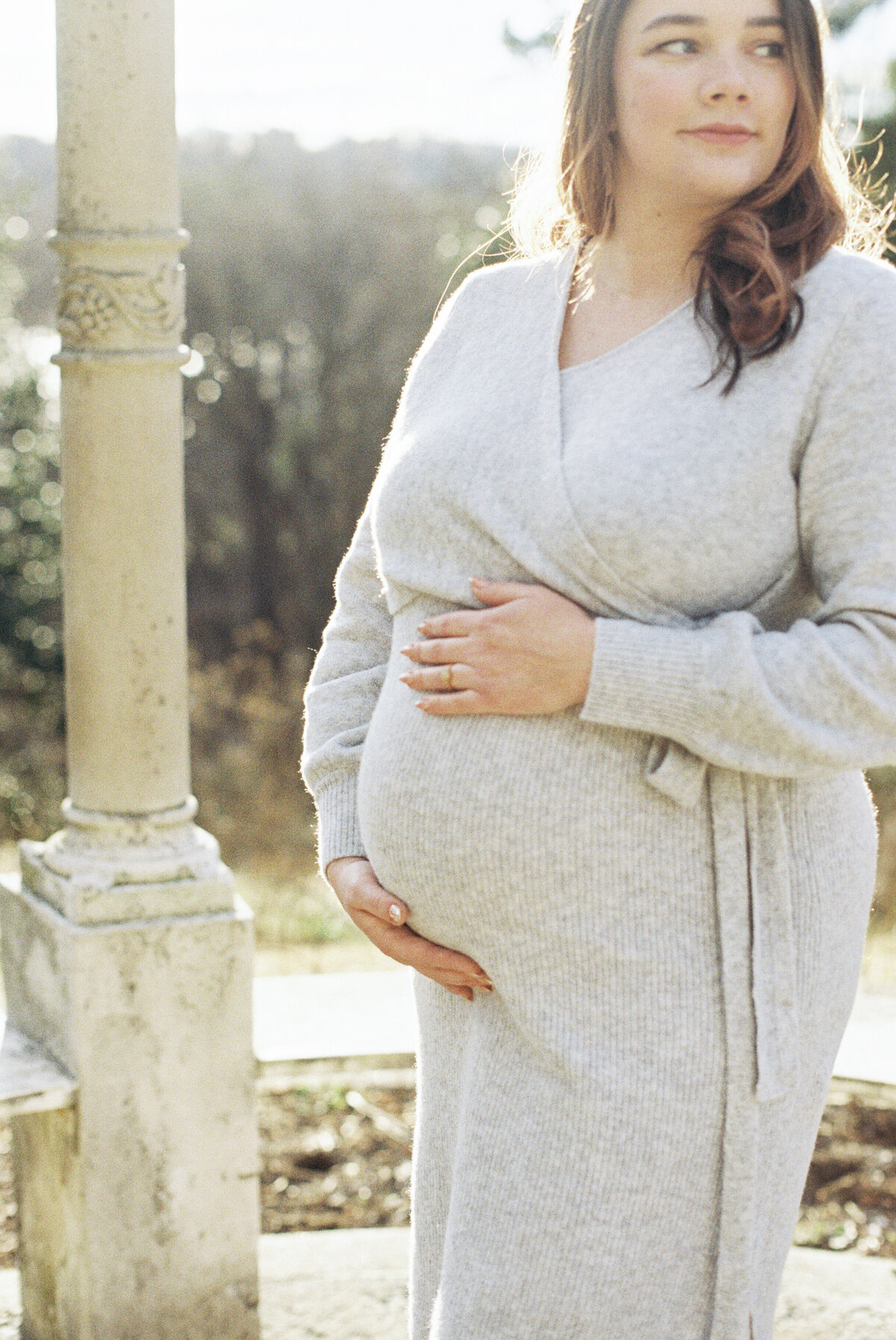 maternity portrait maymont virginia