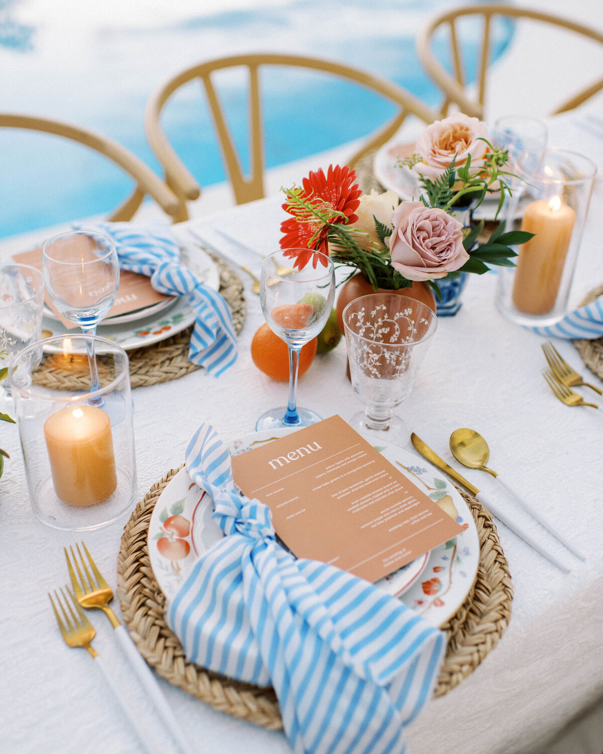 Cabo and Tulum Mexico Destination Wedding Inspiration, tropical and modern luxury wedding table design by Intimate Destination Wedding Planner Rebekah Bronte