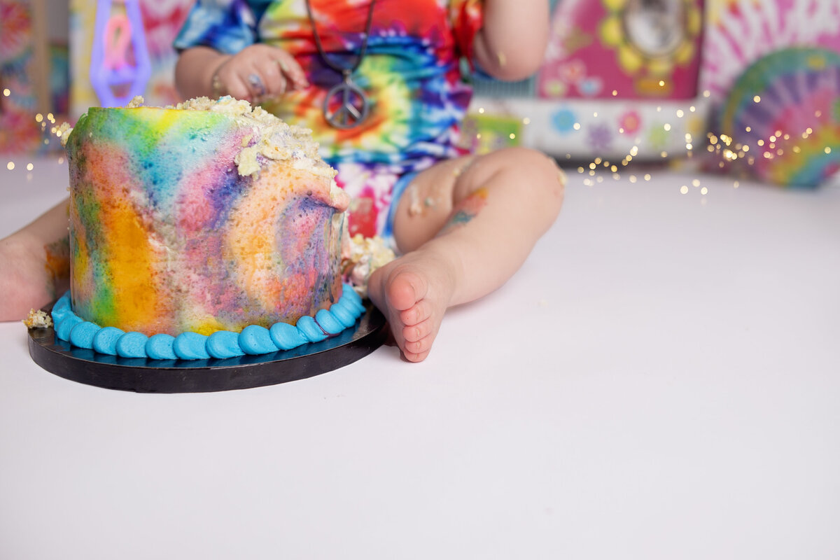 close up of cake, during photoshoot with Nashville, TN photographer