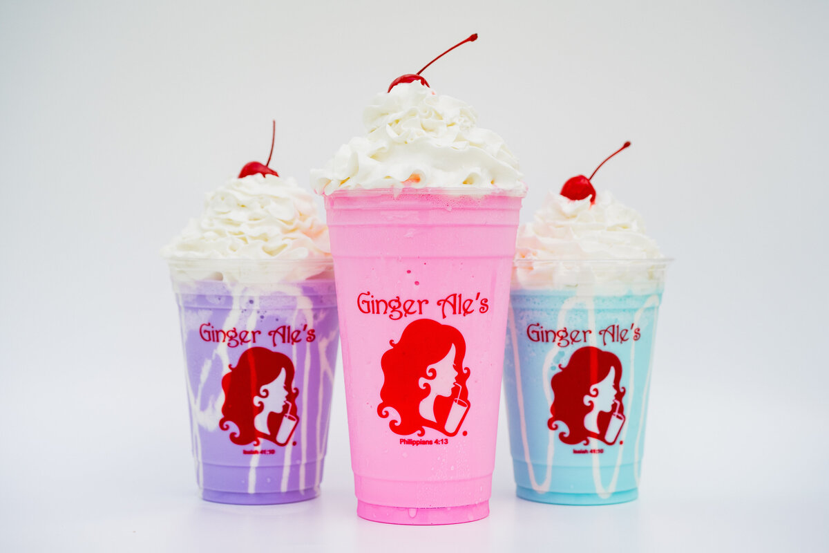 Ginger Ale's located in Illinois & Indiana - Our refreshing milkshakes made to order with any of our signature flavors.