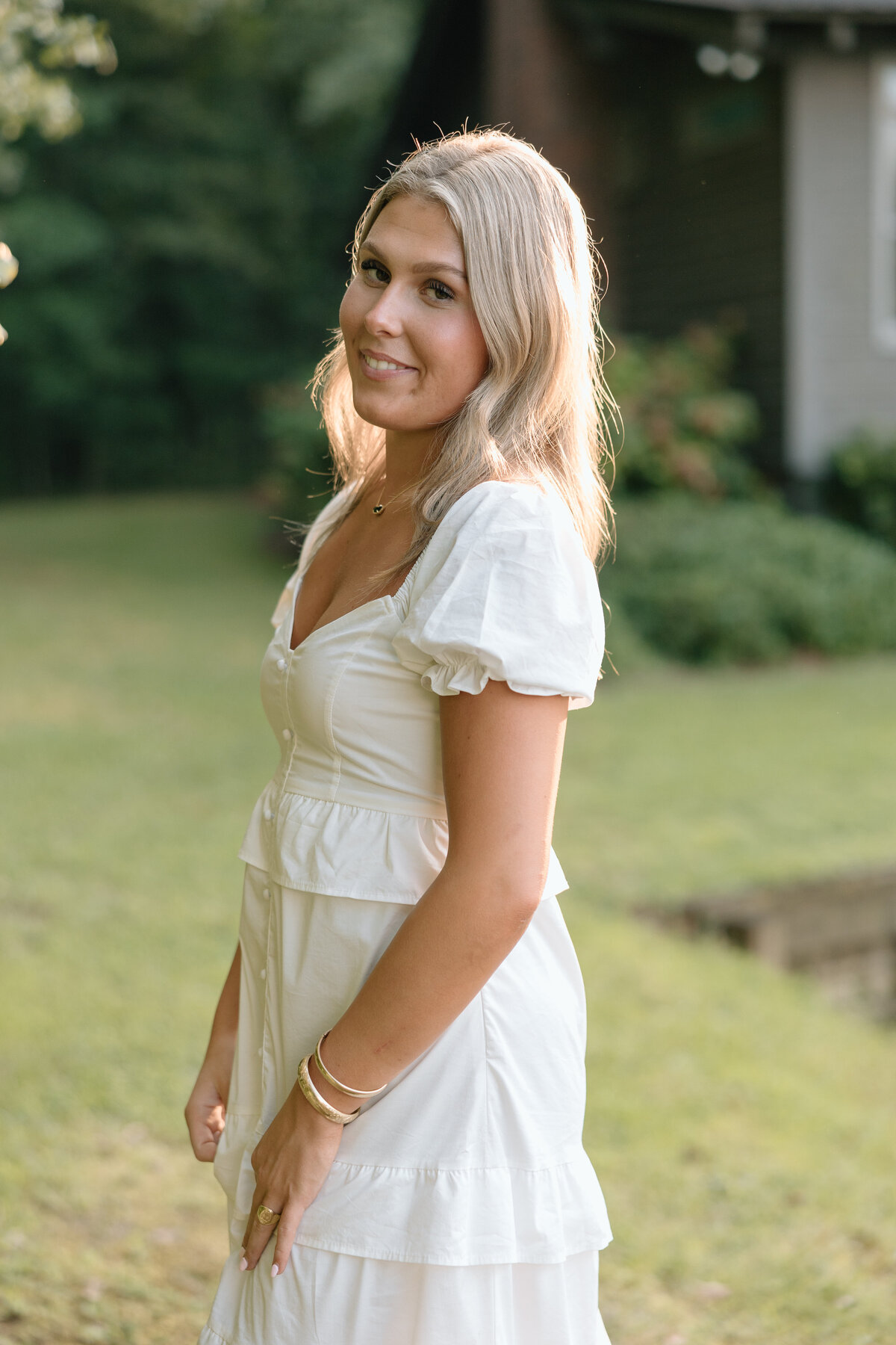 Senior photos at family property