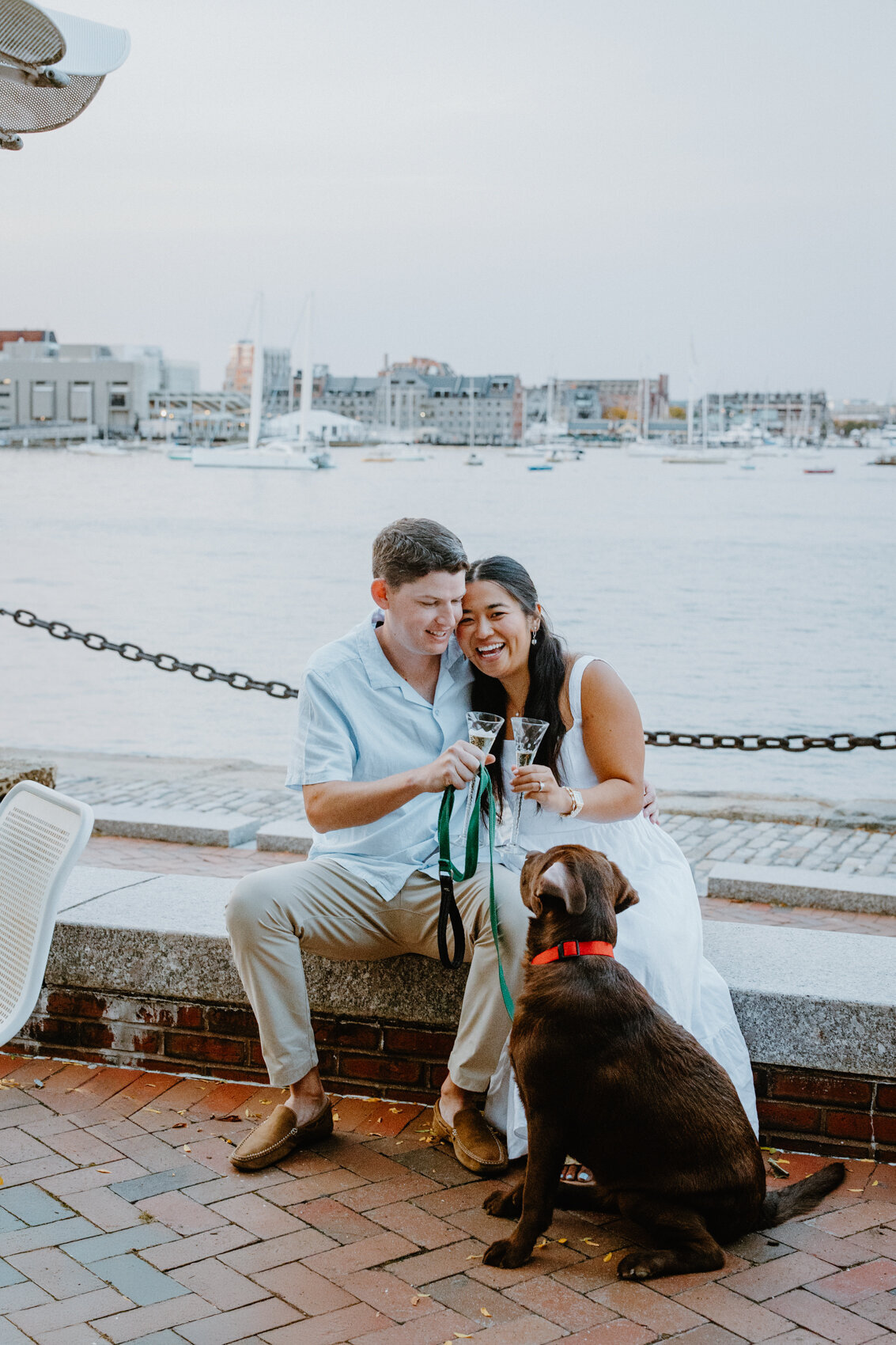 Boston Seaport Engagement Photos-New England Wedding Photographer-11258