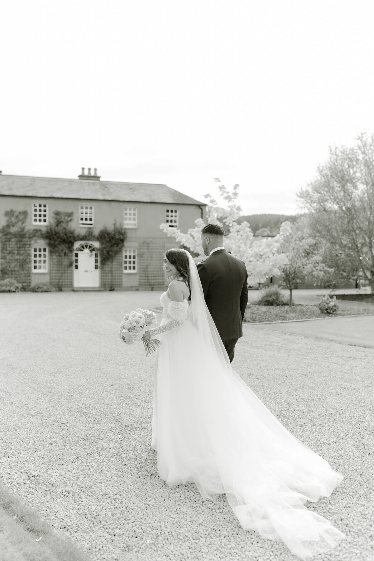 Ballogie House wedding