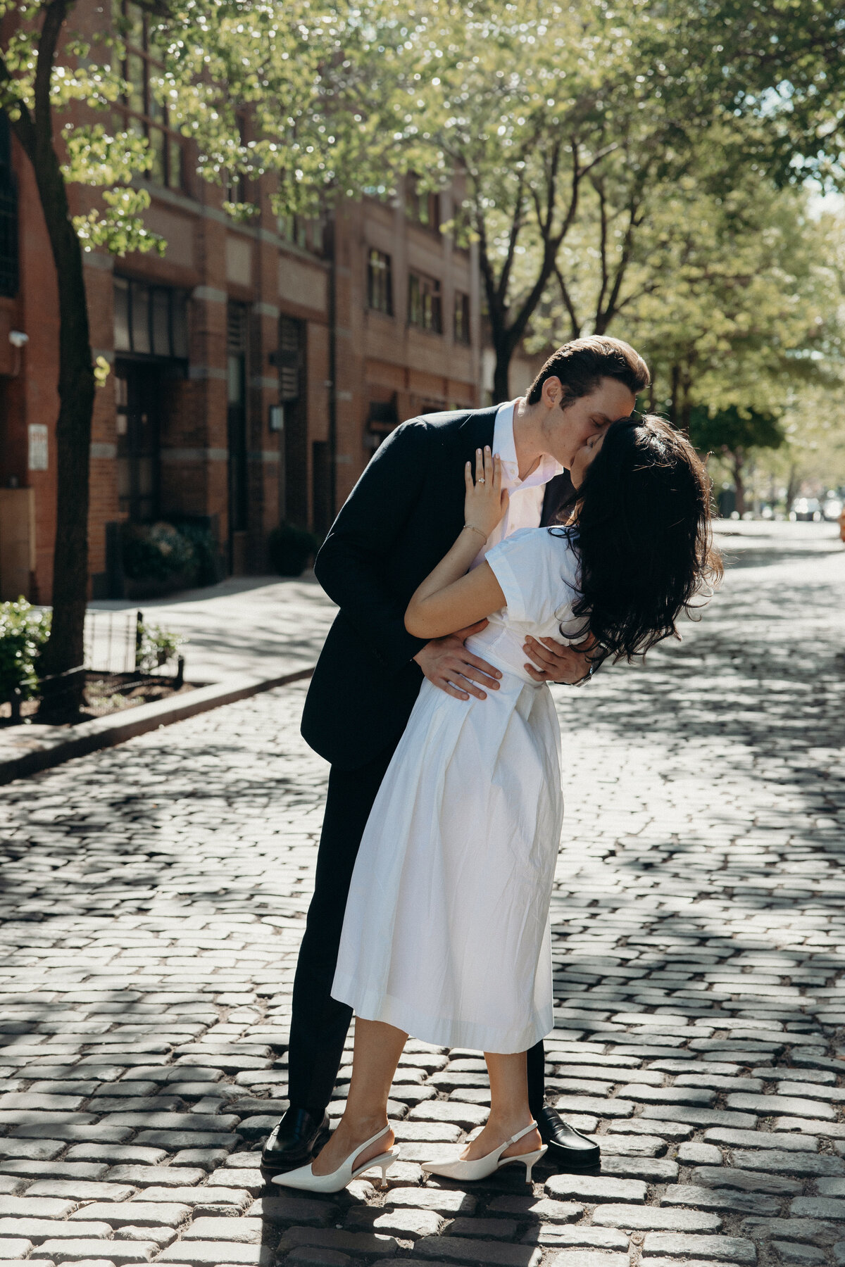 Anastasia Spencer Engagement Session West Village 29