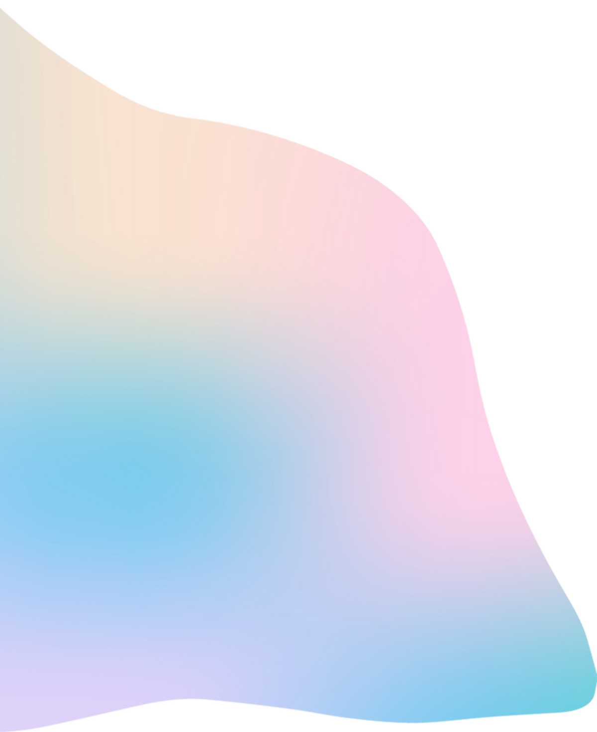 abstract gradient shape