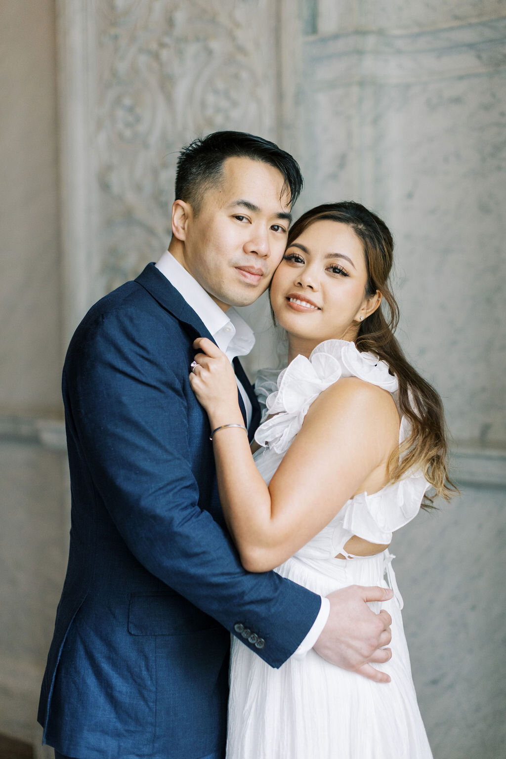 Thomas Jefferson Memorial, Library of Congress Engagement Photos | Adela Antal Photography