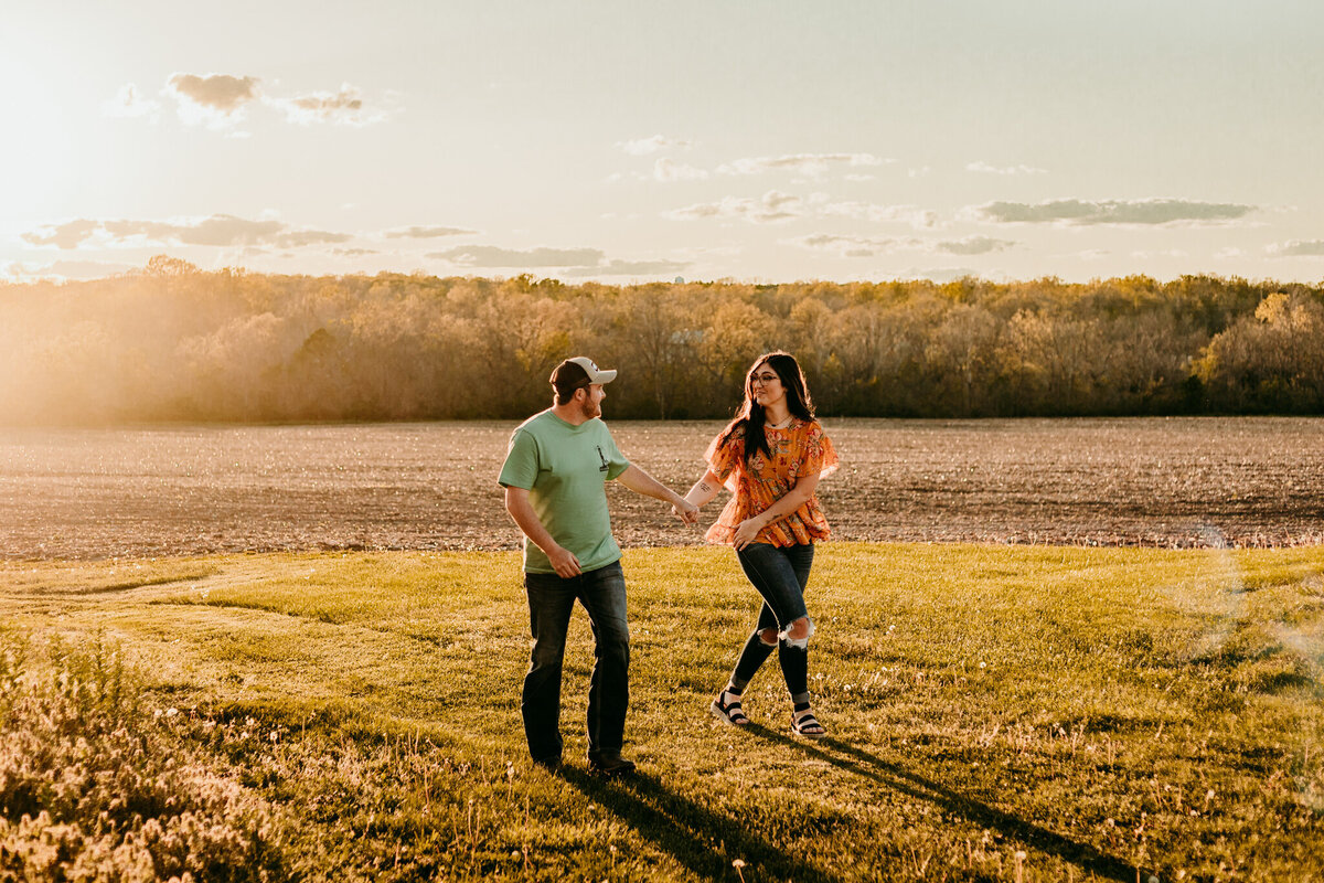 Sunset Family Session Richmond Indiana