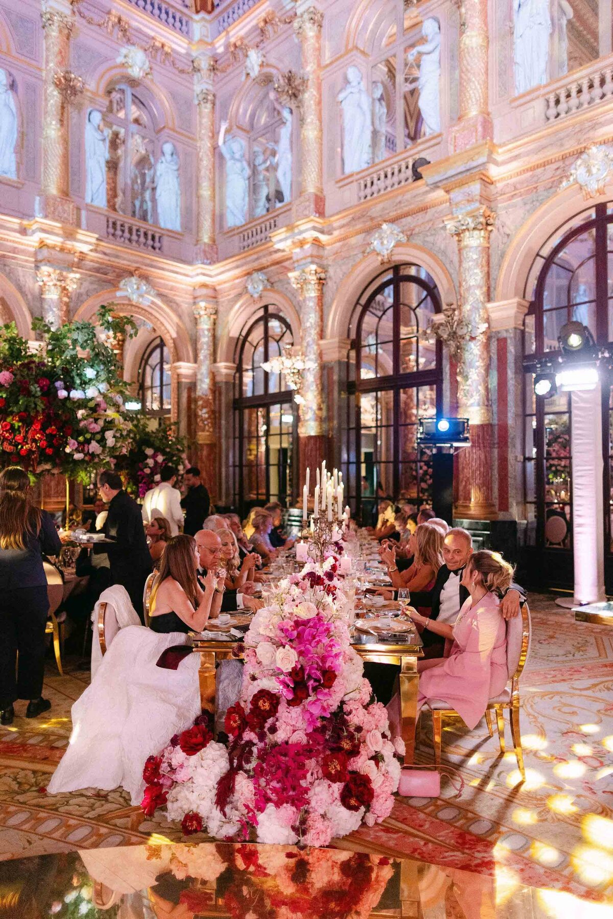 extravagant wedding in paris france 82