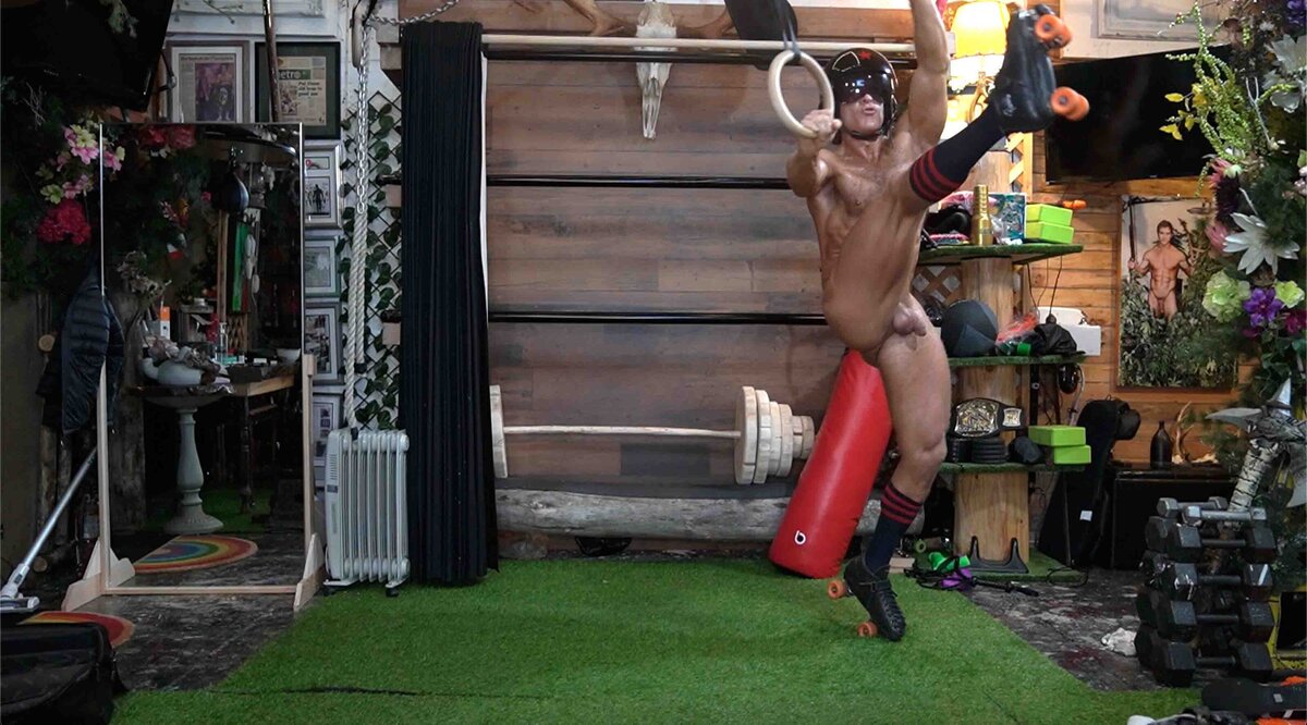 Brent Ray Fraser The Shack Gym Workout - 26jpg