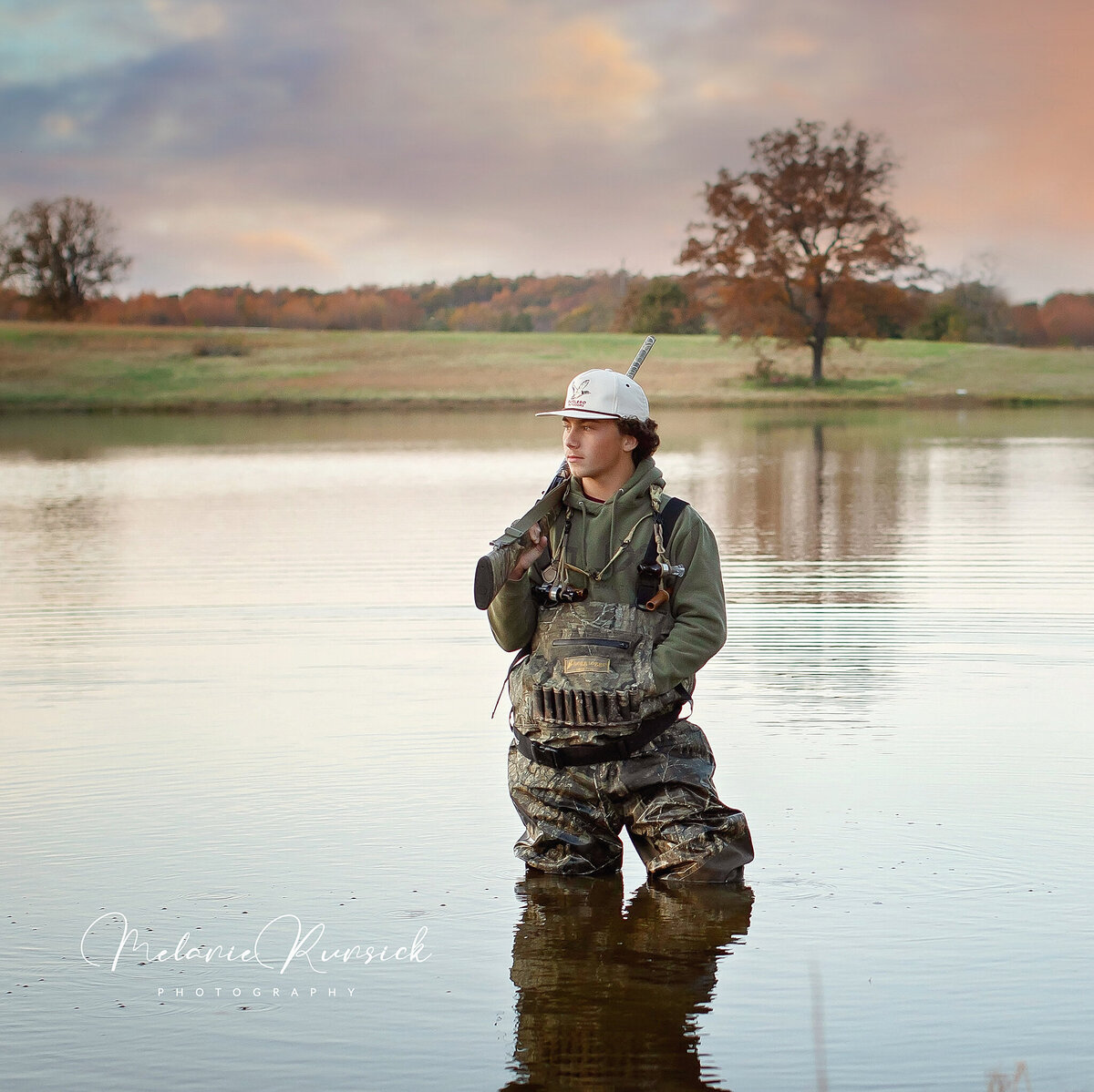 Arkansas Duck Hunting High School Senior Photographer Melanie Runsick Jonesboro AR