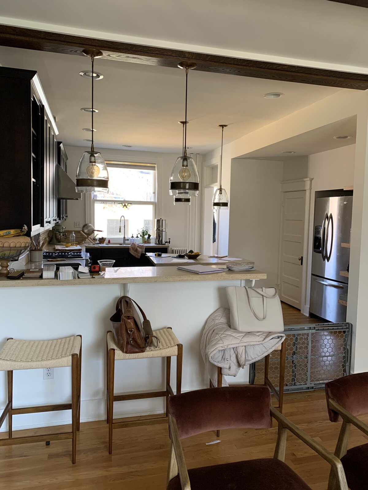 residential interior design: Lafayette kitchen before