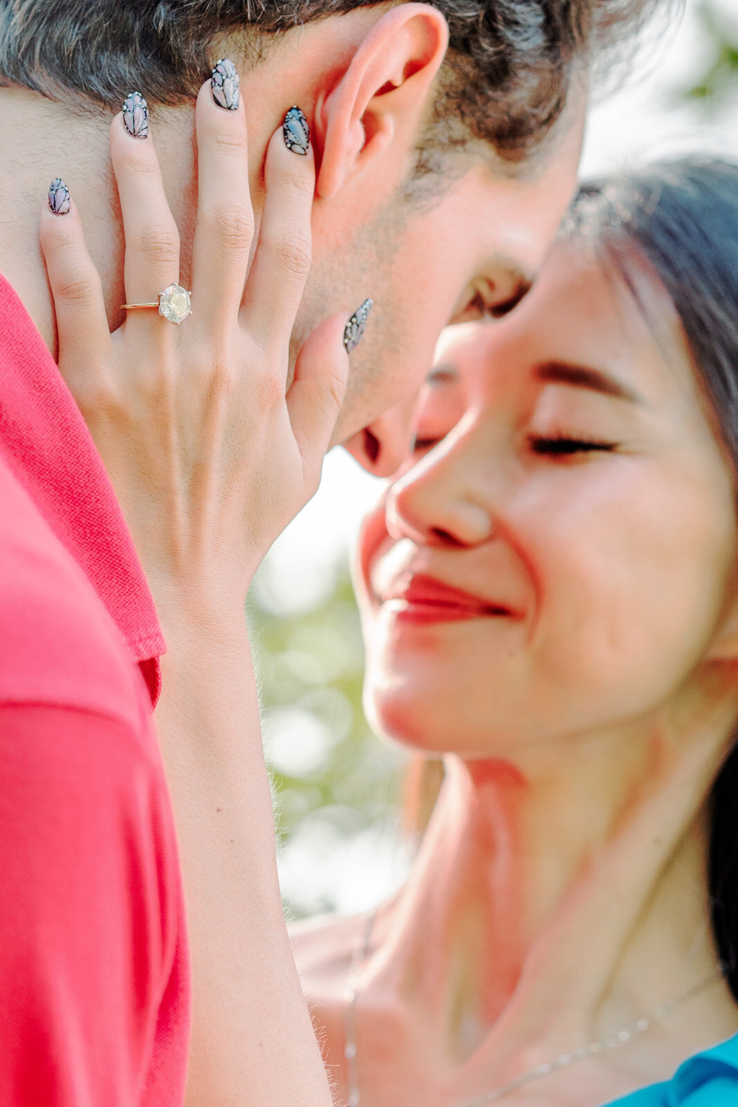 Engagement session at Villa Melzi on Lake Como in Italy photographed by Lake Como Photographer
