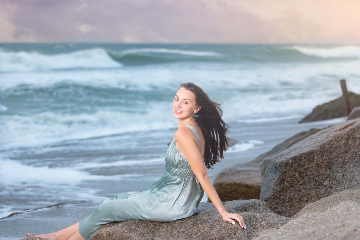 Senior Portraits at Kure Beach