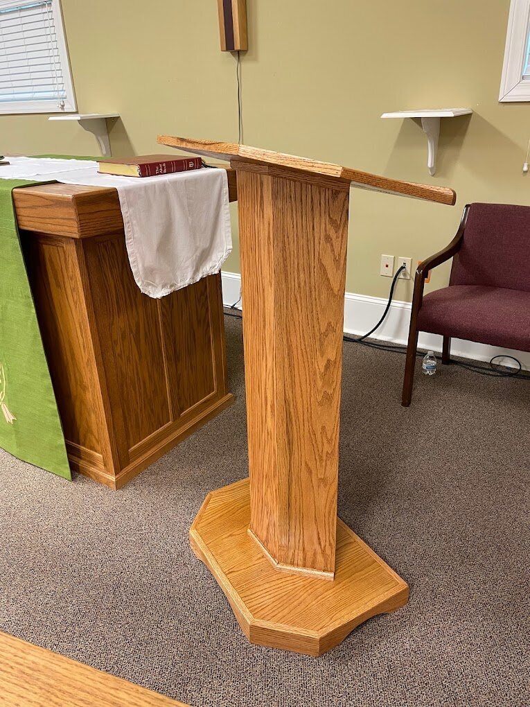 custom church pulpit