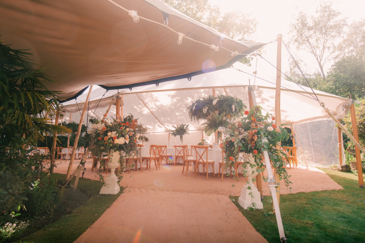 Dorset marquee wedding 2
