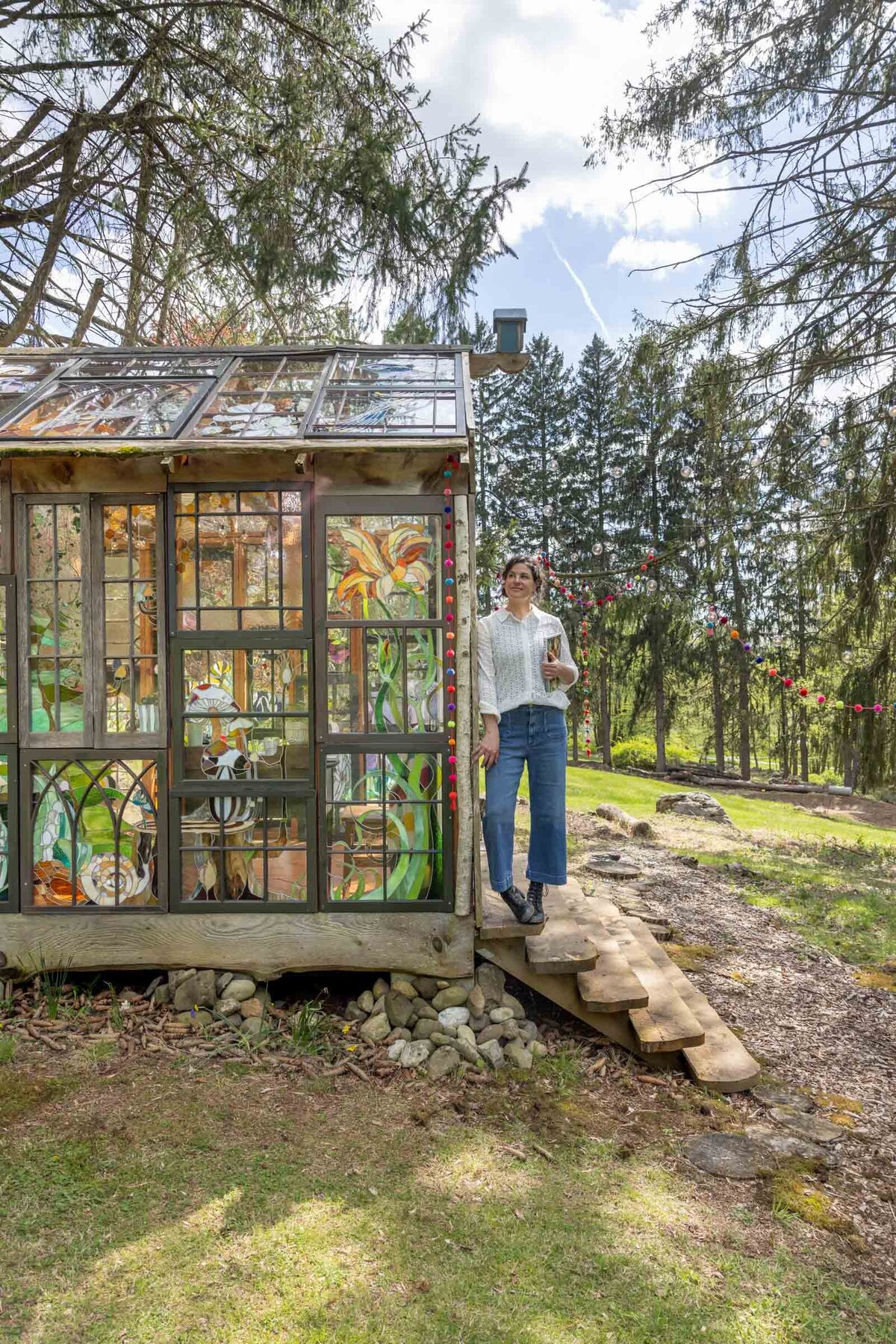 The Glass Cabin_Stained Glass Artist_nicole bedard photo video-18