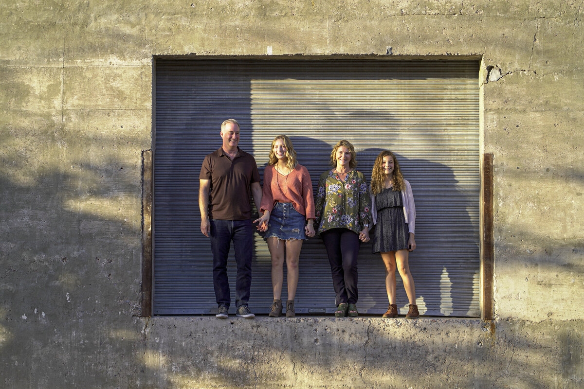 downtown phoenix family session