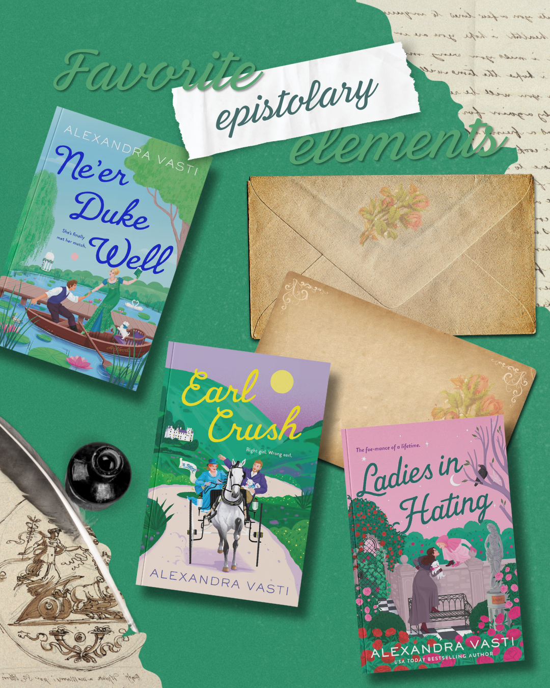 favorite letter from each book