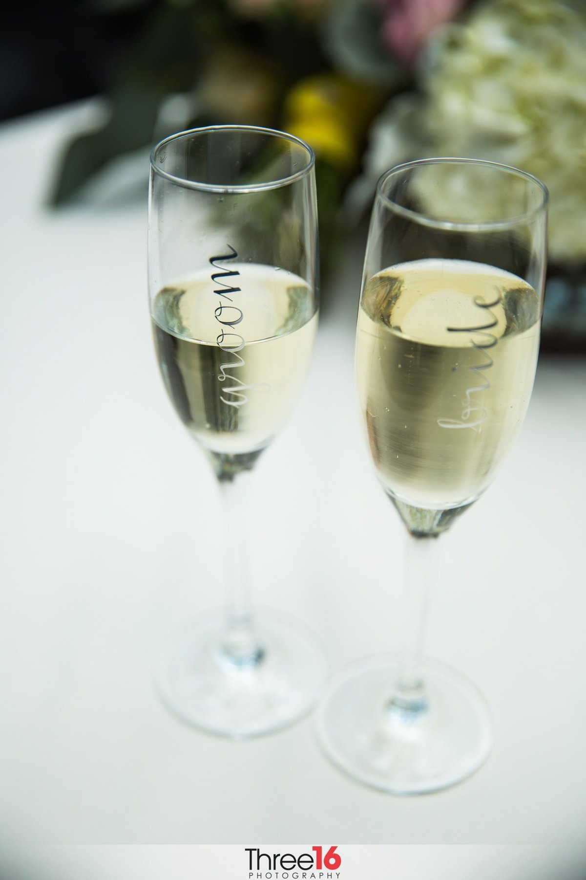 Bridal Champagne Flutes