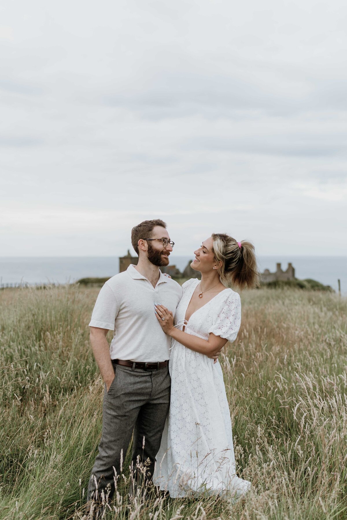 Scott Arlow Photography - Dunnottar Castle Engagement Wedding Photos-16