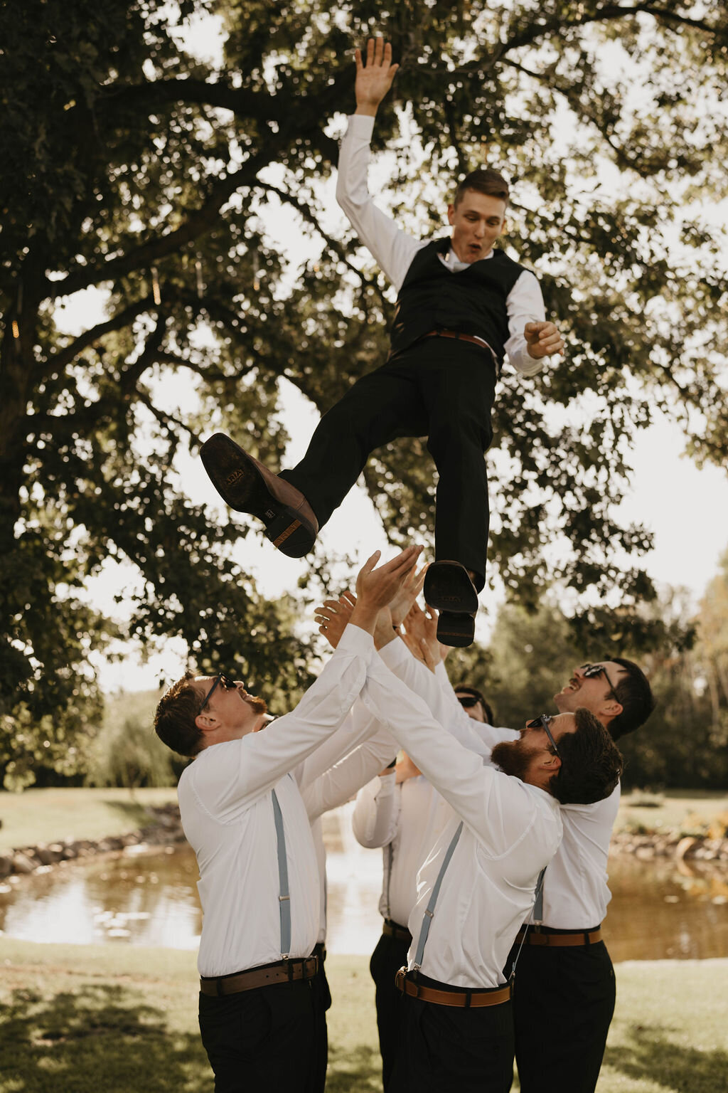 Pleasant Pastures Events budget friendly outdoor wedding venue Central MN engaged couples