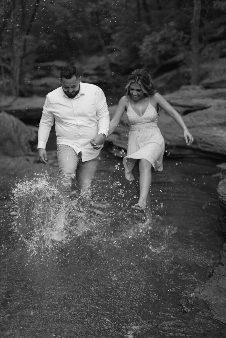 Stone creek engagement photoshoot with Alex Blair