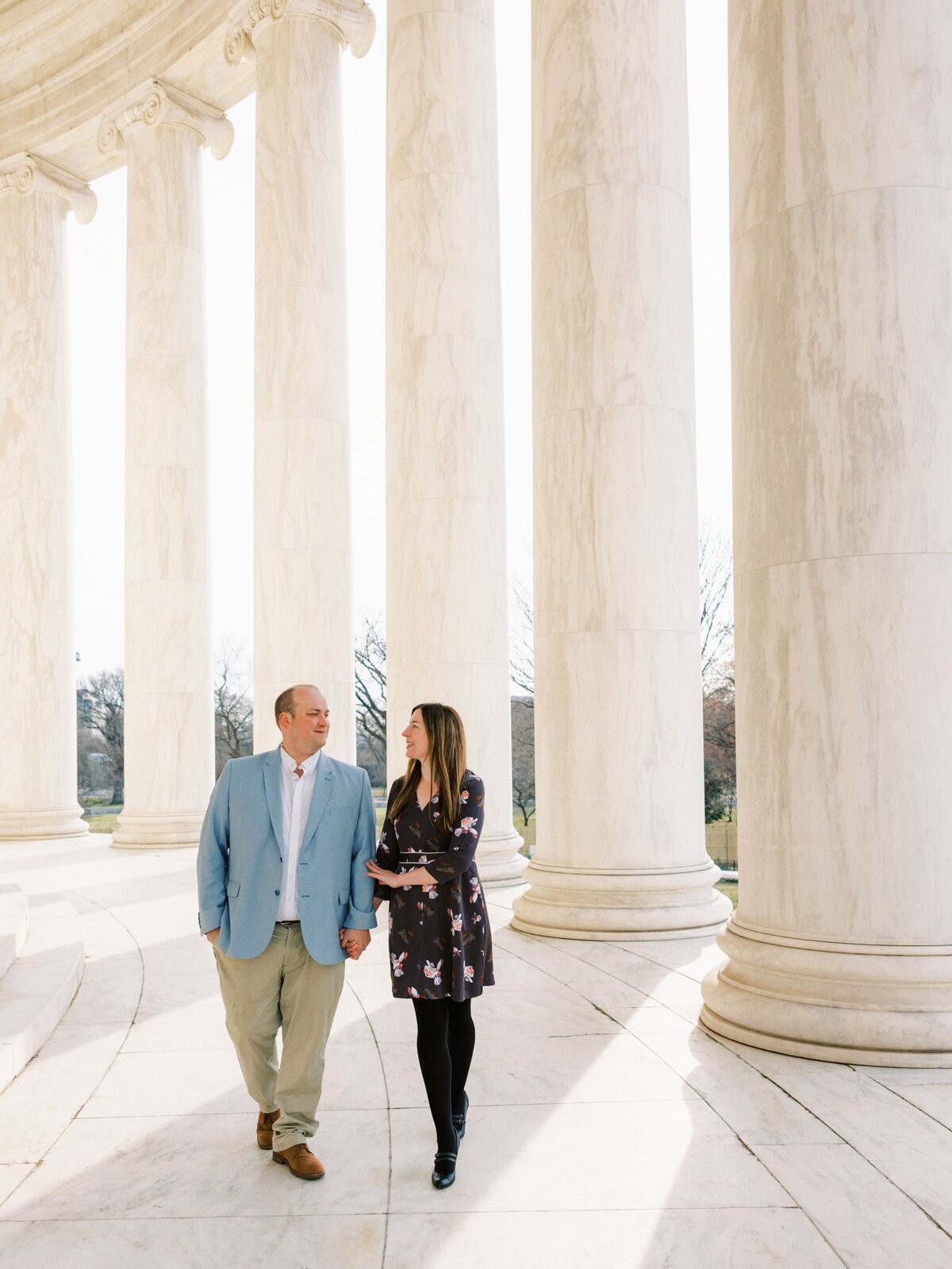 lincoln-memorial-engagement-session 2
