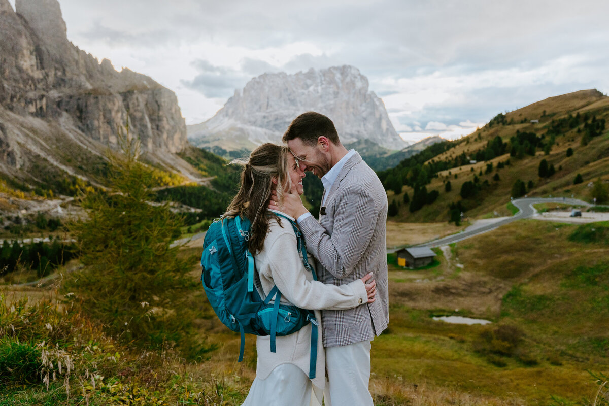 Passo Gardena Elopement -10