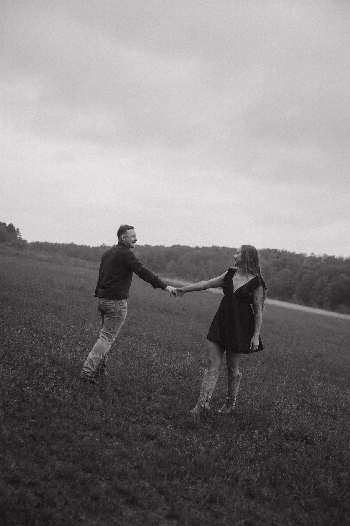 Alicia and Zach's Scandia, Minneosta Engagement Photography-192