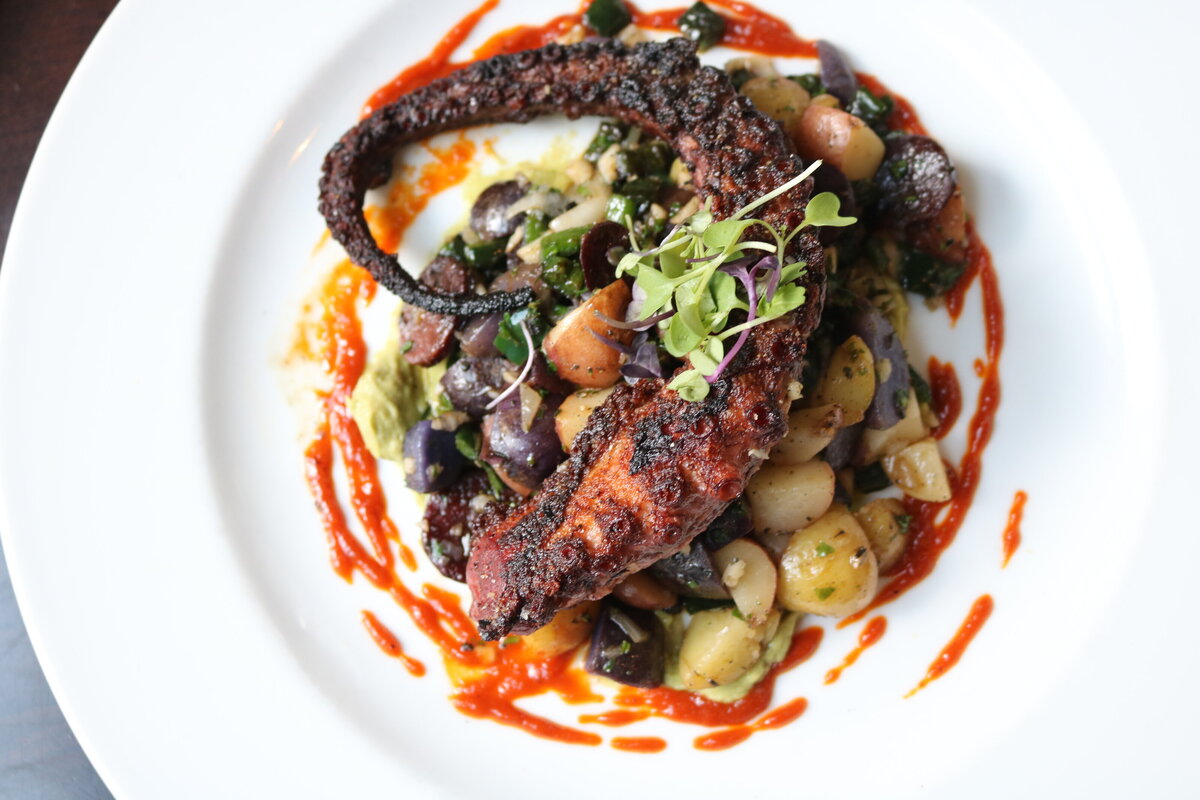 BRAISED OCTOPUS