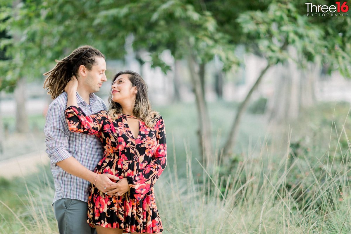 Los Angeles Photographers City Hall Engagement_