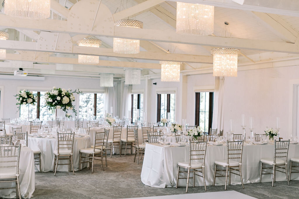 A beautiful white wedding at Whistle Bear Golf Club - Wedding + Design by Twelfth Night Events (Cambridge, Ontario Wedding Planners)