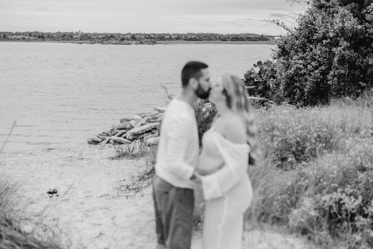 Intimate Maternity Photography in Wilmington Beach