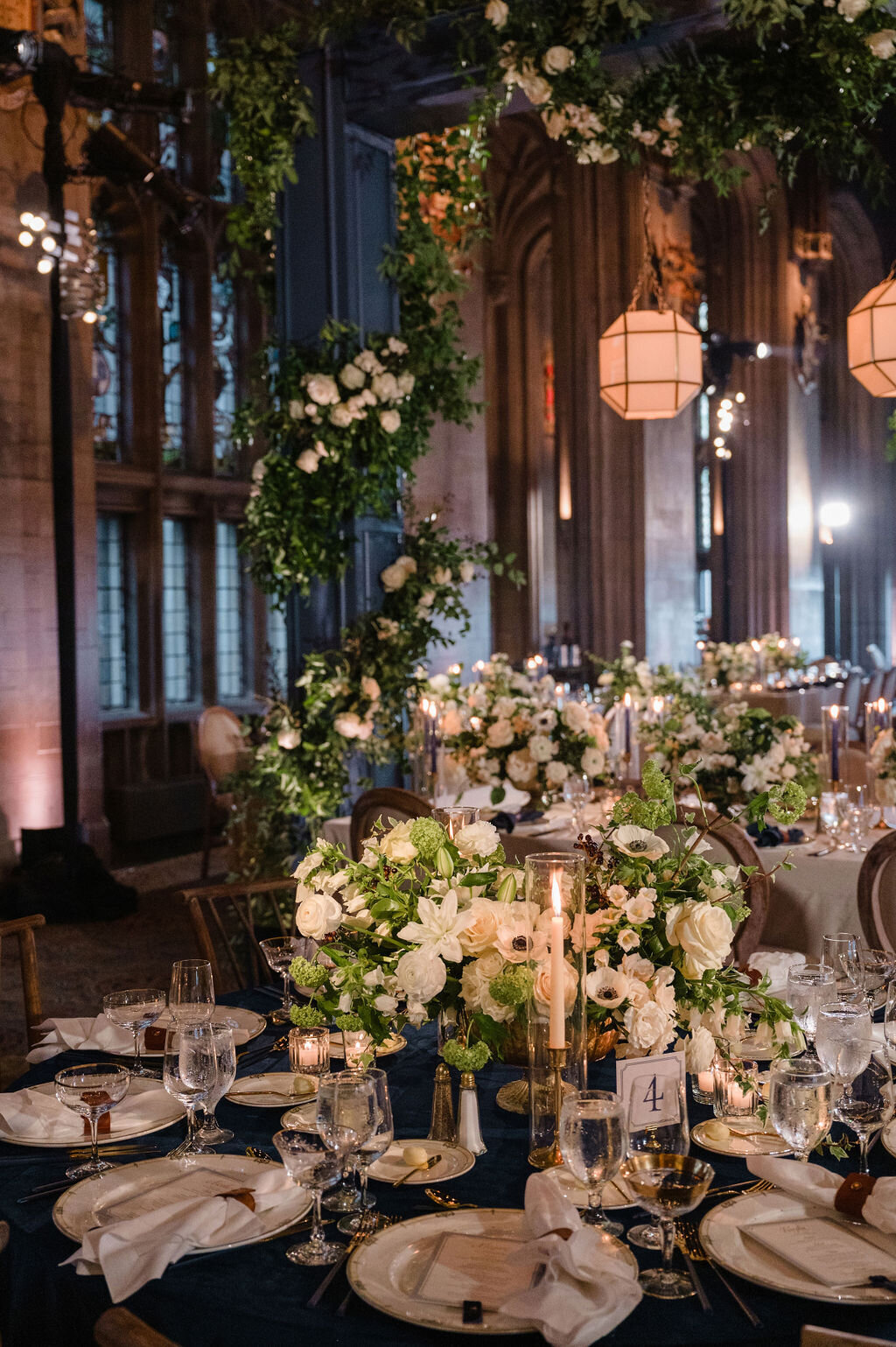 University Club Wedding with Blue Details_25