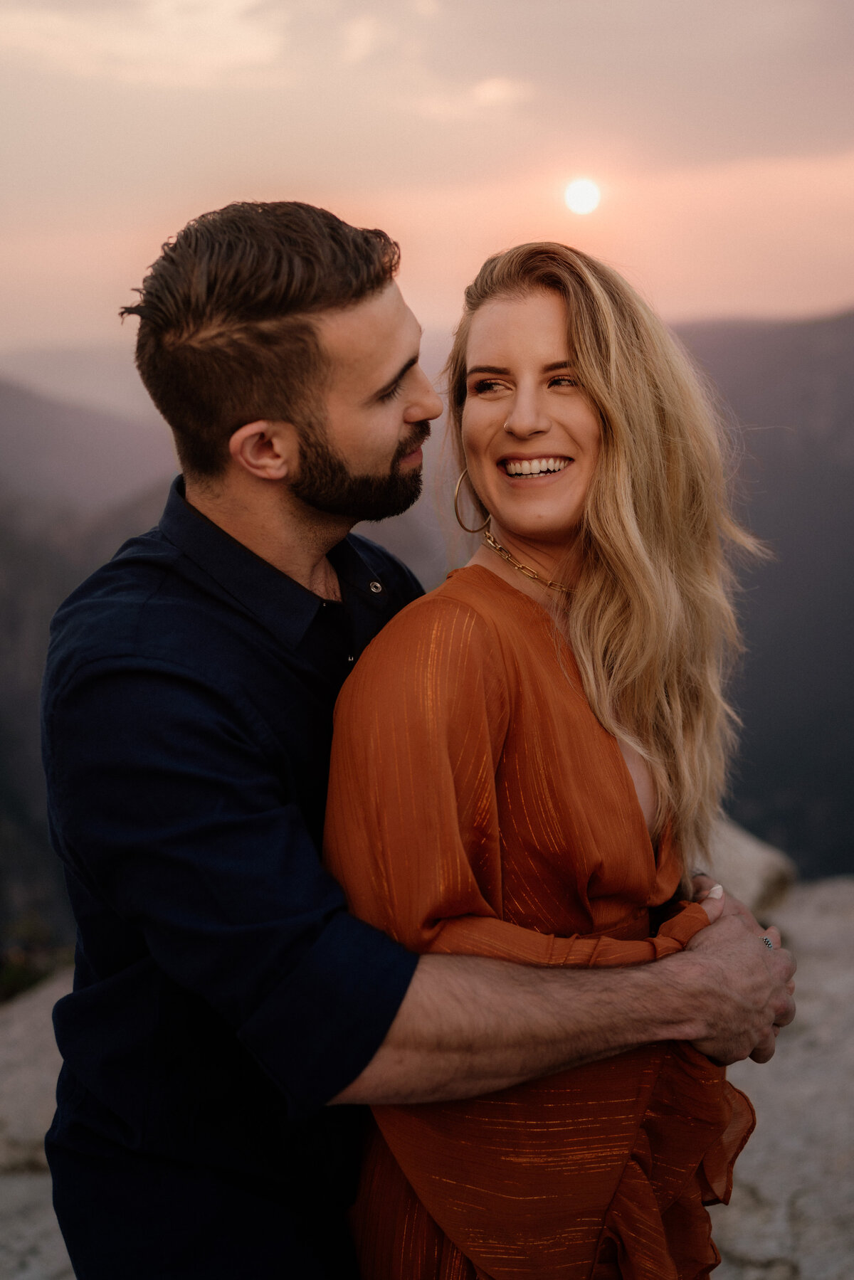 Epic Adventurous Proposal & Engagement Session - Taft Point California - Danielle & Frankie 164