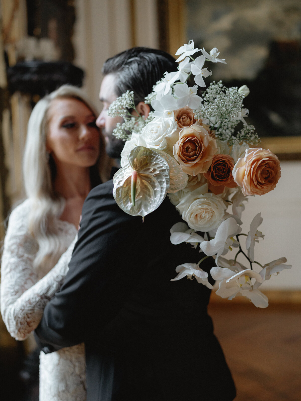 5_Kate Campbell Floral Larz Anderson House Modern Lux Wedding by Hana Gonzalez photo