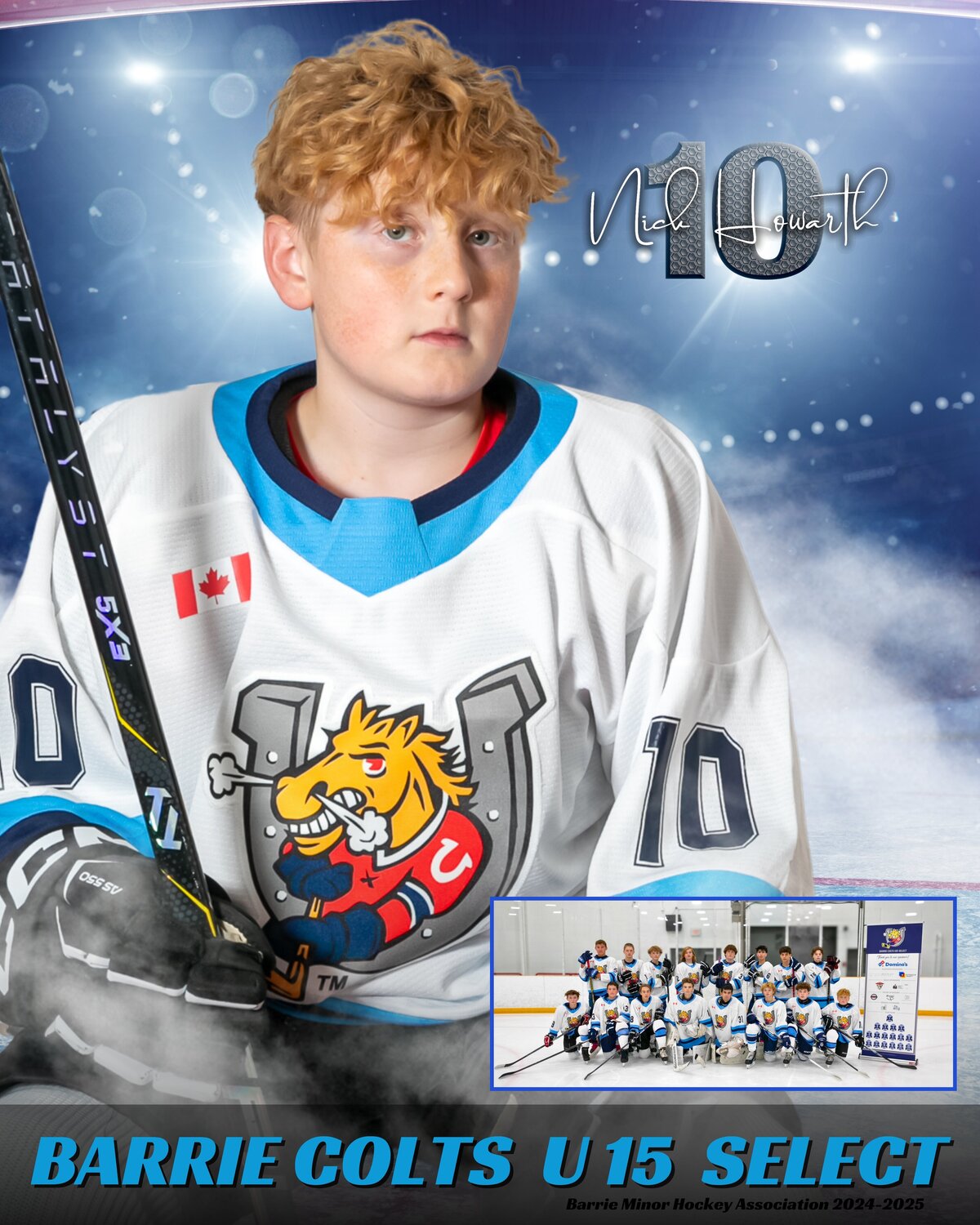 Barrie Colts U 15 Select Memory Mate
