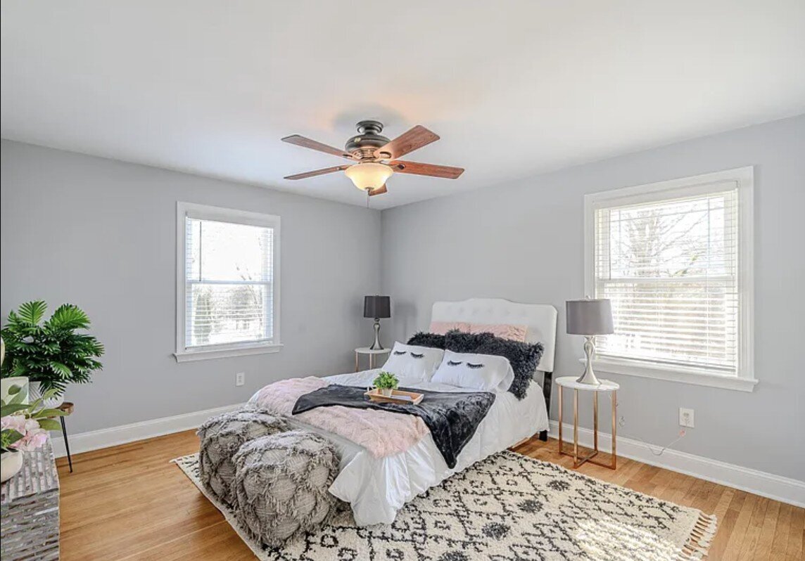 Kelly DeTommaso Occupied Home Staging Ambler PA Guest Bedroom 1