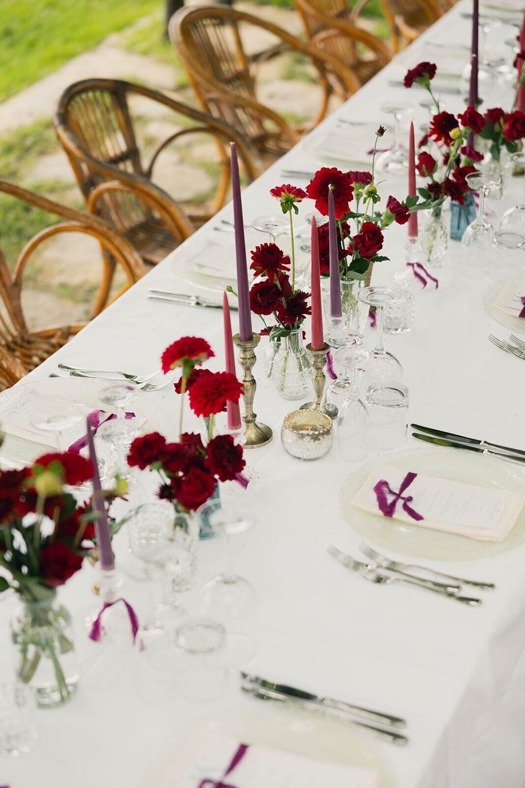Berry table section. Photo by Dear.Vincent