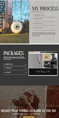 jenn pina designs webpage services