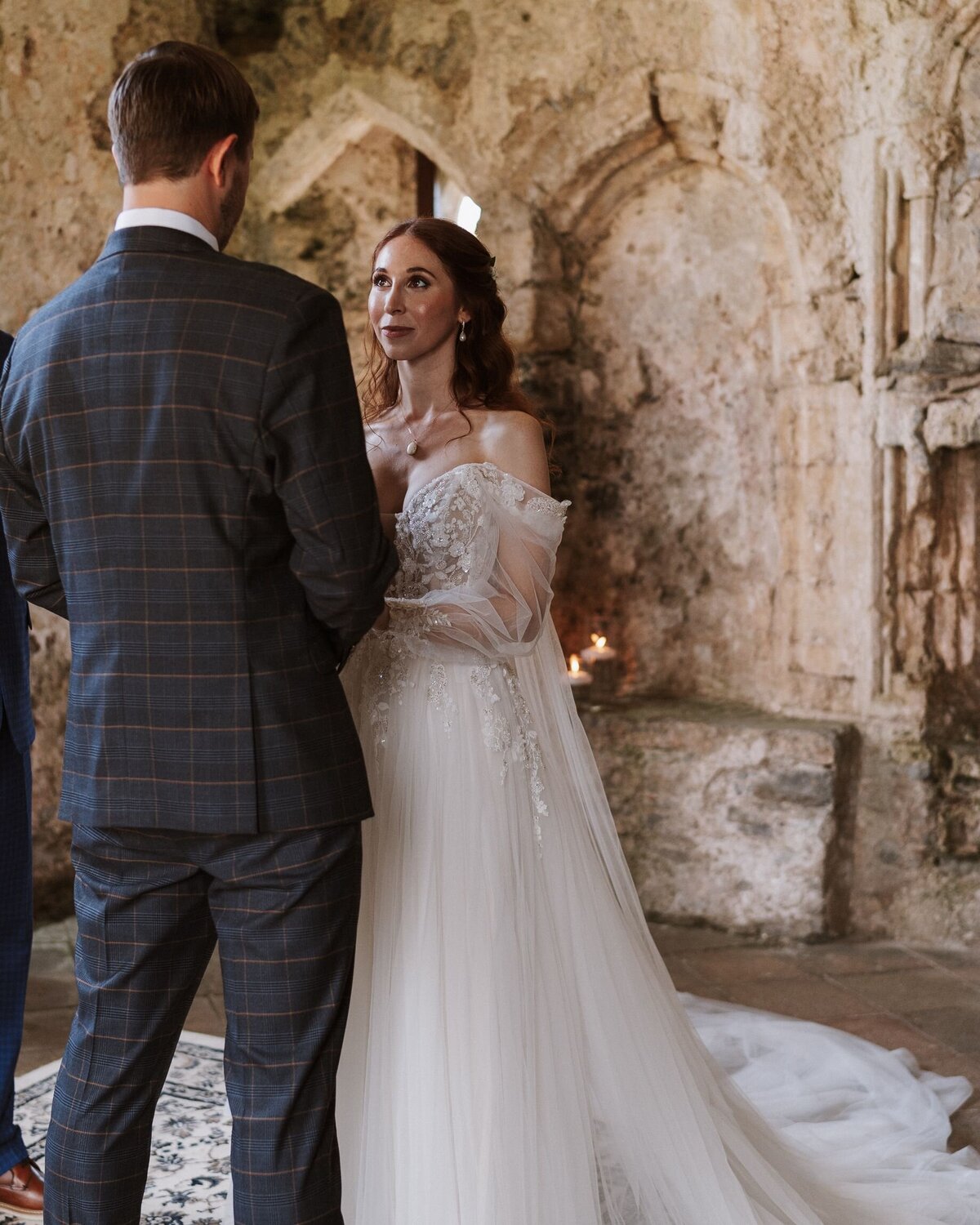 Ceremony in Manorbier castle