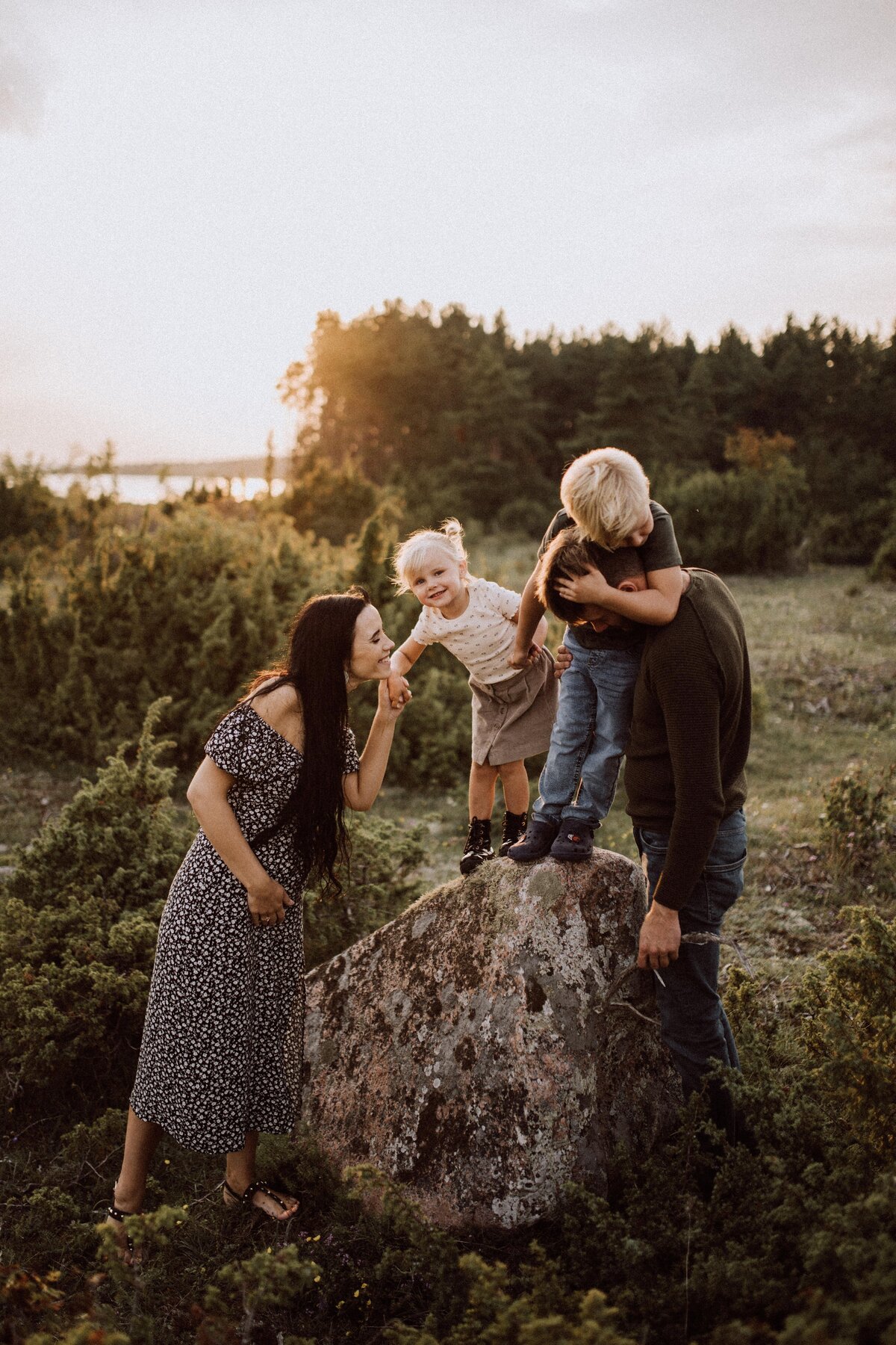 Family Hiiumaa Estonia